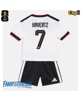 Germania Kai Havertz #7 Echipament de Fotbal Replică Mondial 2026 Copii Acasa (+ Șorturi)